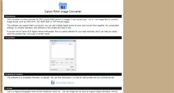 Desktop Screenshot of cr2converter.com